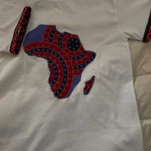 African Pattern T-shirt | African map T-shirt